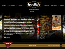 Tablet Screenshot of ippolitos.net